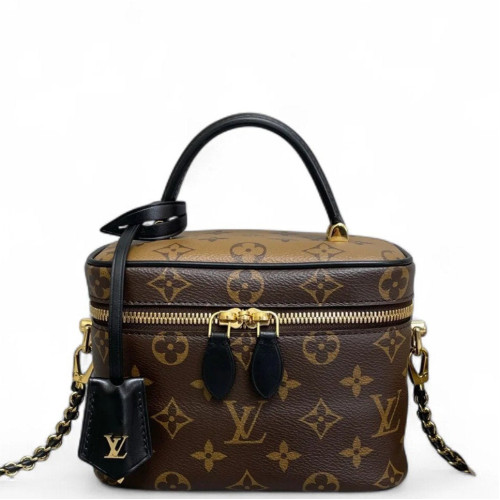 Louis Vuitton Vanity PM Reverse Monogram Brown Black