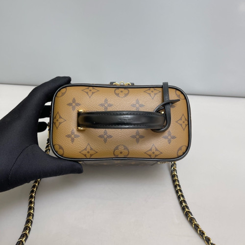 Louis Vuitton Vanity PM Reverse Monogram Brown Black