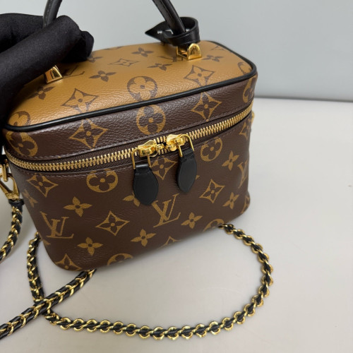 Louis Vuitton Vanity PM Reverse Monogram Brown Black