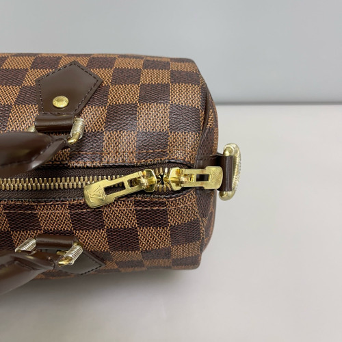 Louis Vuitton Speedy Bandouliere 25 Damier Ebene Brown