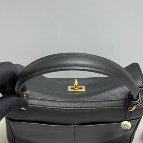 Balenciaga Rodeo Mini Handbag Calfskin Black