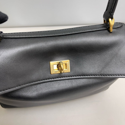 Balenciaga Rodeo Mini Handbag Calfskin Black