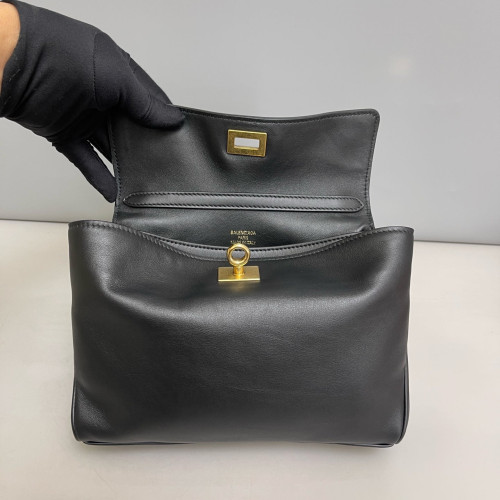 Balenciaga Rodeo Mini Handbag Calfskin Black