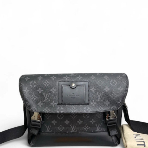 Louis Vuitton Voyager Messenger Monogram Eclipse Black