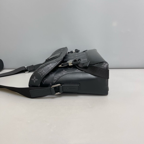 Louis Vuitton Voyager Messenger Monogram Eclipse Black