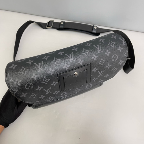 Louis Vuitton Voyager Messenger Monogram Eclipse Black