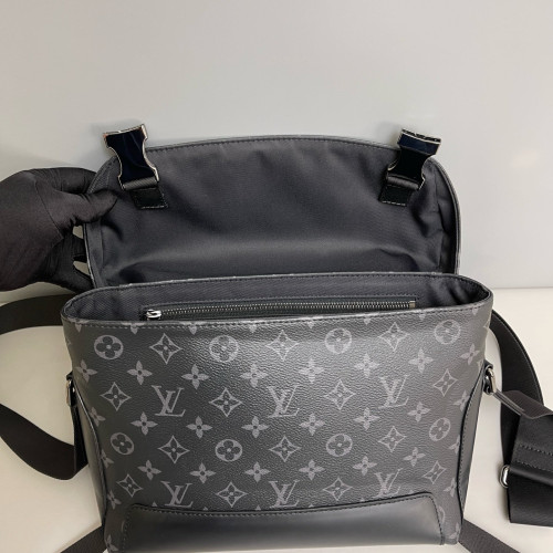Louis Vuitton Voyager Messenger Monogram Eclipse Black