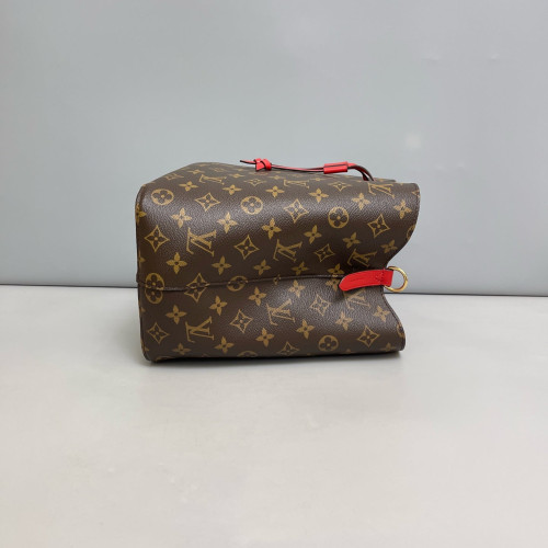 Louis Vuitton Neonoe MM Monogram Brown Red
