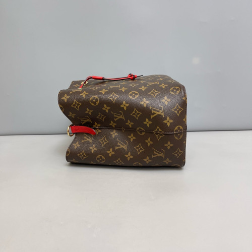 Louis Vuitton Neonoe MM Monogram Brown Red