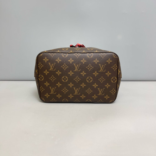 Louis Vuitton Neonoe MM Monogram Brown Red