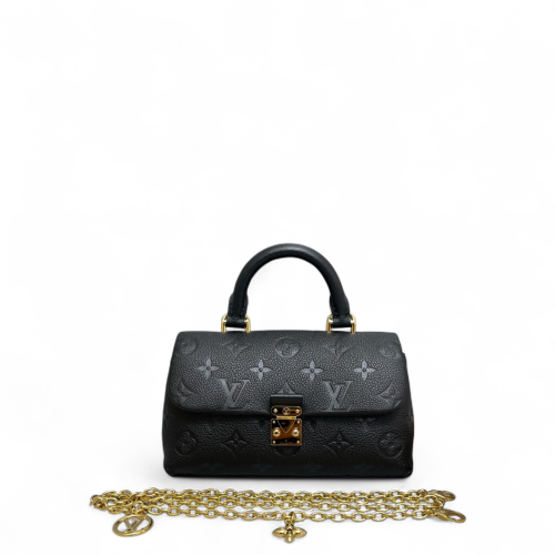 Louis Vuitton Madeleine Nano Monogram Empreinte Black