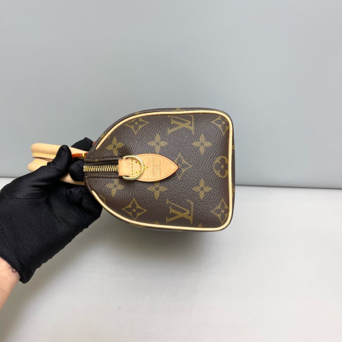 Louis Vuitton Speedy Bandouliere 20 Monogram Brown Natural Tan