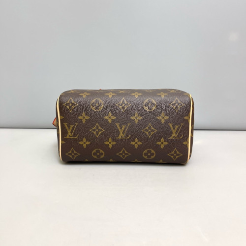 Louis Vuitton Speedy Bandouliere 20 Monogram Brown Natural Tan