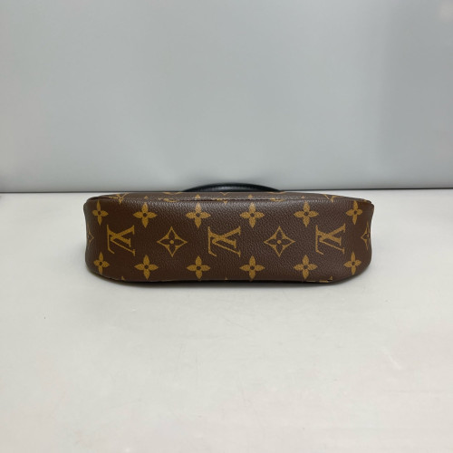 Louis Vuitton Shoulder Bag Monogram Brown Black