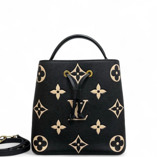 Louis Vuitton Neonoe MM Monogram Empreinte Giant Black White