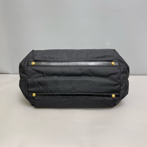 Prada Tote Bag Nylon Vela Black