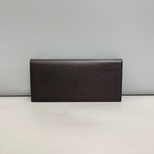 Loewe Continental Wallet Calfskin Dark Brown