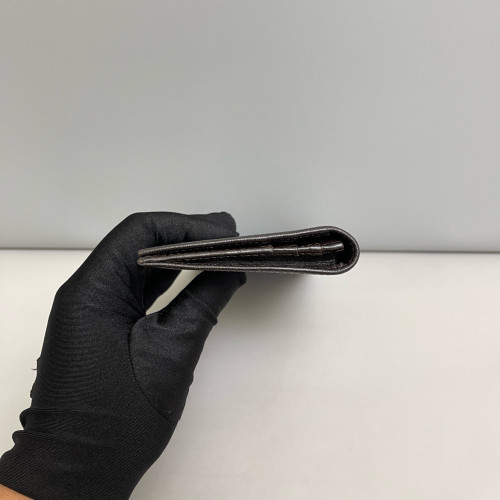 Loewe Continental Wallet Calfskin Dark Brown