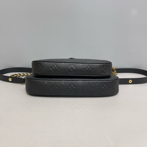 Louis Vuitton Multi Pochette Accessories Monogram Empreinte Giant Black