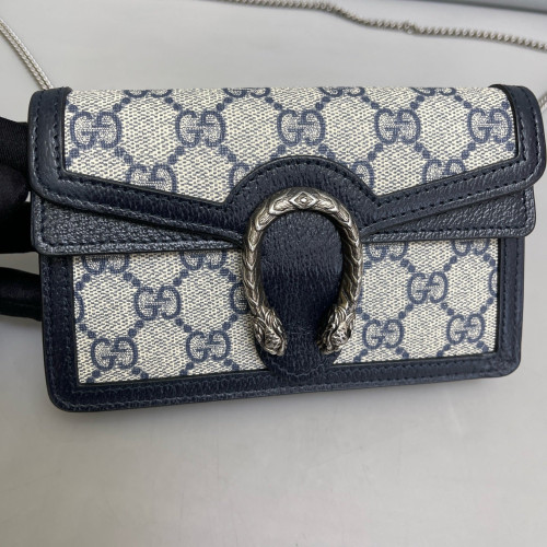 Gucci Super Mini Dionysus GG Monogram Blue