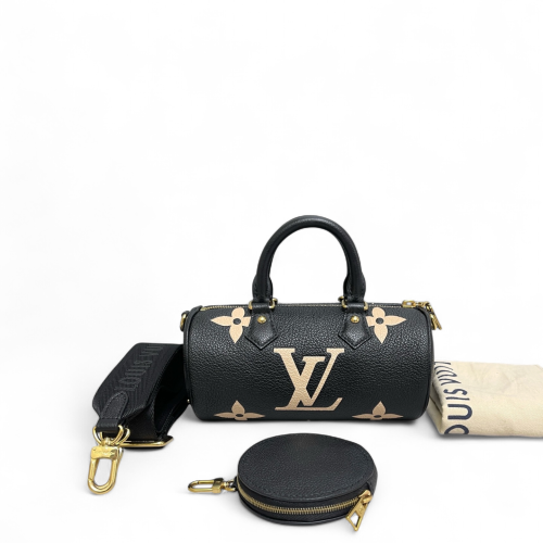 Louis Vuitton Papillon BB Monogram Empreinte Giant Black