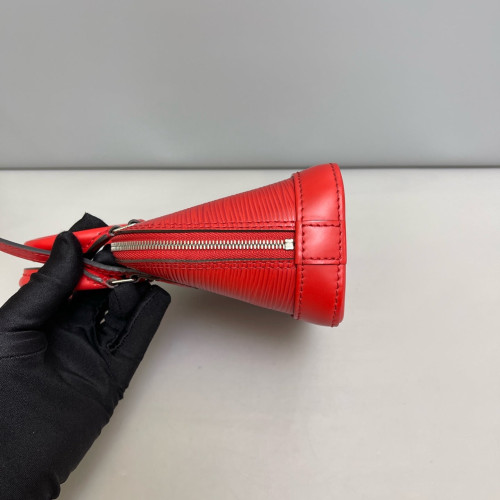 Louis Vuitton Nano Alma Epi Red