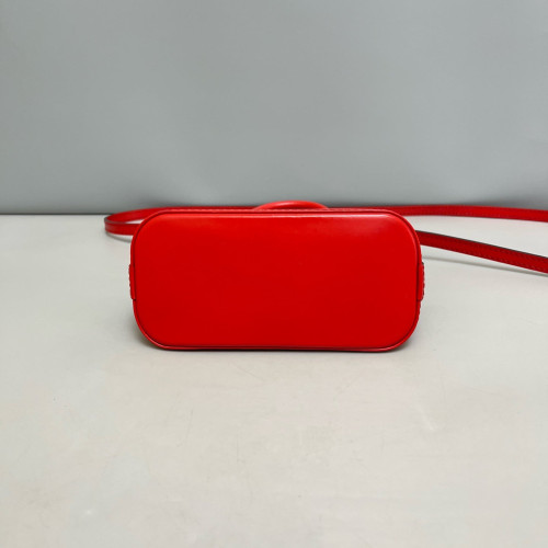 Louis Vuitton Nano Alma Epi Red