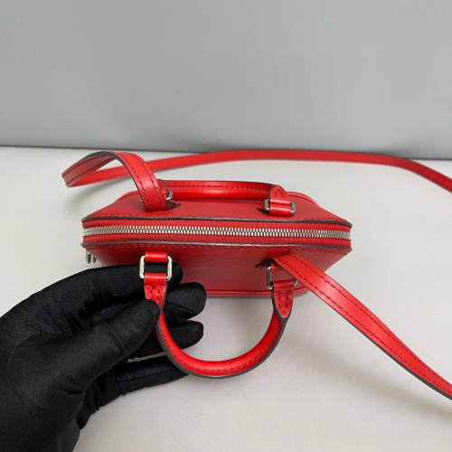 Louis Vuitton Nano Alma Epi Red