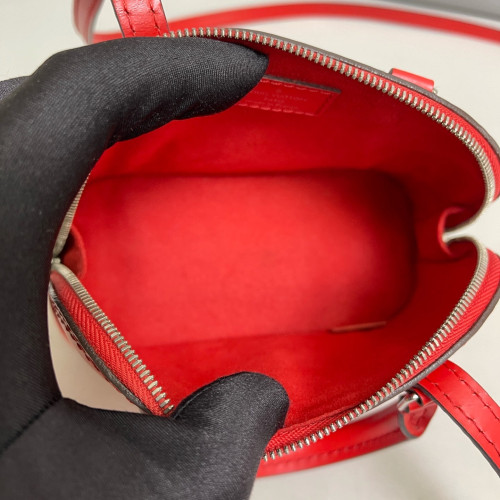 Louis Vuitton Nano Alma Epi Red