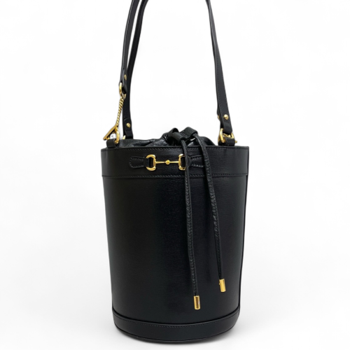 Gucci Bucket Calfskin Black Gucci Bucket Calfskin Black