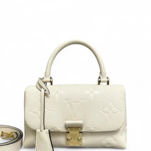 Louis Vuitton Madeleine Bb Monogram Empreinte Giant White