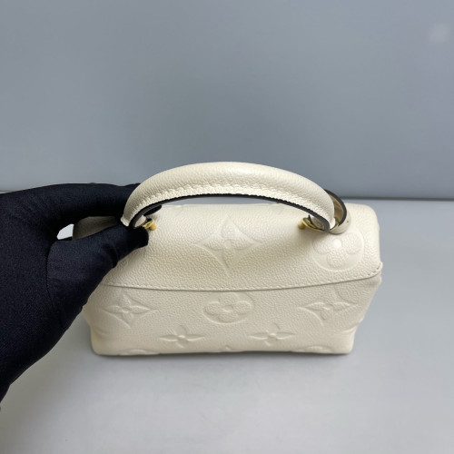 Louis Vuitton Madeleine Bb Monogram Empreinte Giant White