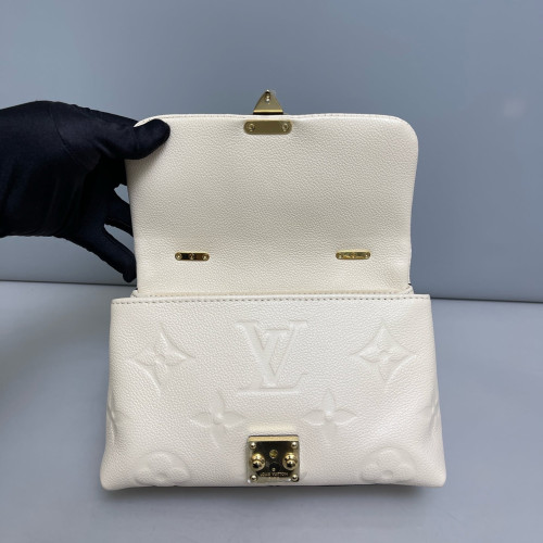 Louis Vuitton Madeleine Bb Monogram Empreinte Giant White