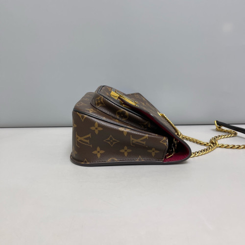 Louis Vuitton Passy Chain Shoulder Bag Monogram Brown Louis Vuitton Passy Chain Shoulder Bag Monogram Brown