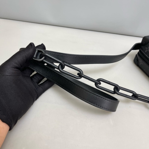 Louis Vuitton Mini Soft Trunk Monogram Eclipse Black