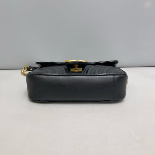 Gucci Mini GG Marmont Calfskin Black Gucci Mini GG Marmont Calfskin Black