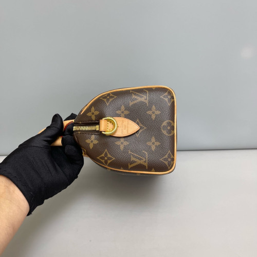 Louis Vuitton Speedy Bandouliere 20 Monogram Brown