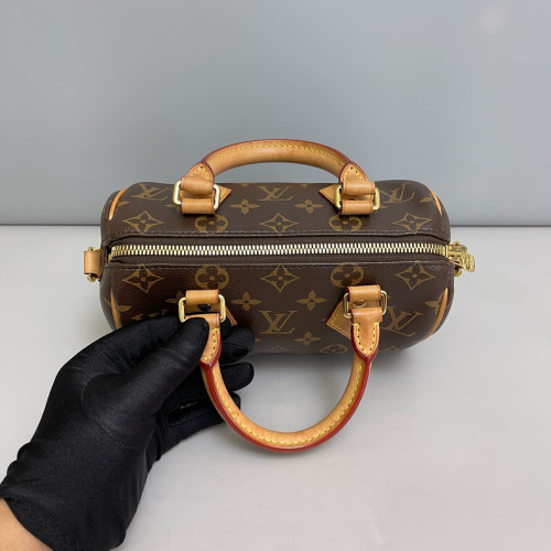 Louis Vuitton Speedy Bandouliere 20 Monogram Brown