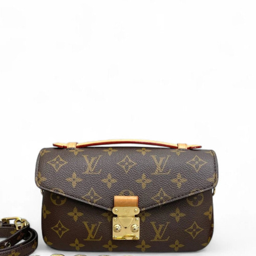 Louis Vuitton Pochette Metis East West Monogram Brown