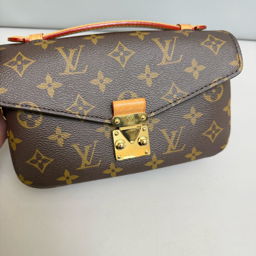 Louis Vuitton Pochette Metis East West Monogram Brown
