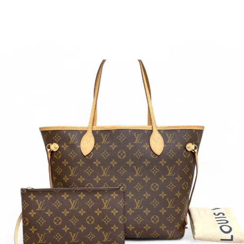 Louis Vuitton Neverfull MM Monogram Brown Louis Vuitton Neverfull MM Monogram Brown