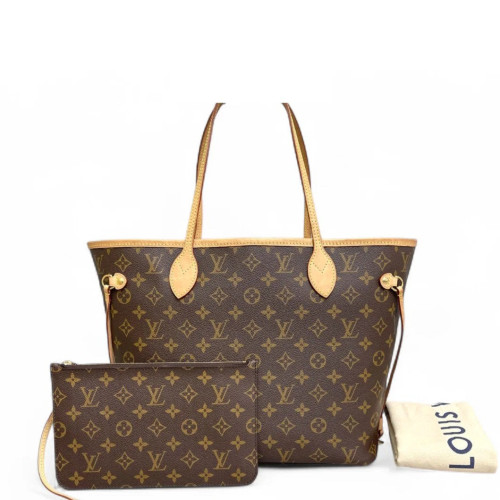 Louis Vuitton Neverfull MM Monogram Brown Louis Vuitton Neverfull MM Monogram Brown