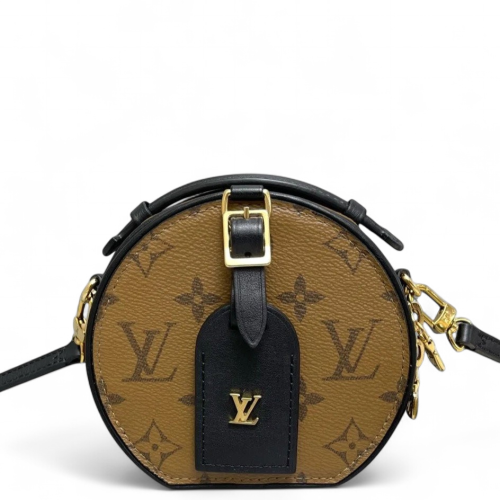 Louis Vuitton Mini Boite Chapeau Monogram Tan