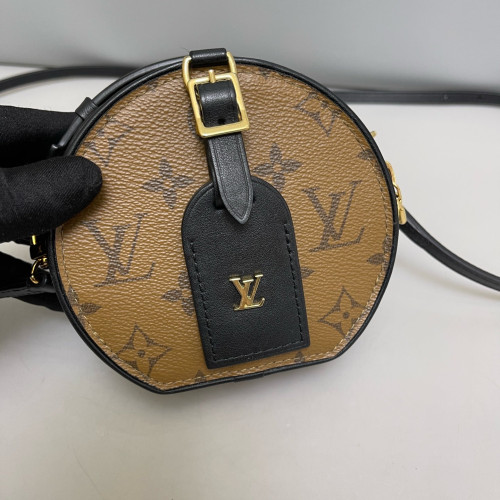 Louis Vuitton Mini Boite Chapeau Monogram Tan