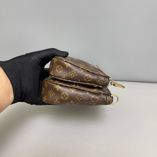 Louis Vuitton Multi Pochette Accessories Monogram Brown Green
