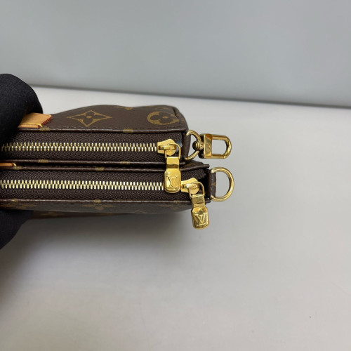 Louis Vuitton Multi Pochette Accessories Monogram Brown Green