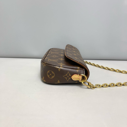 Louis Vuitton Ivy Wallet On Chain Monogram Brown Louis Vuitton Ivy Wallet On Chain Monogram Brown