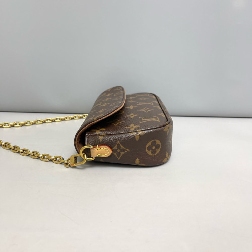 Louis Vuitton Ivy Wallet On Chain Monogram Brown Louis Vuitton Ivy Wallet On Chain Monogram Brown