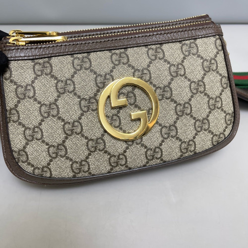 Gucci Crossbody Bag GG Supreme Monogram Beige Brown Green Gucci Crossbody Bag GG Supreme Monogram Beige Brown Green