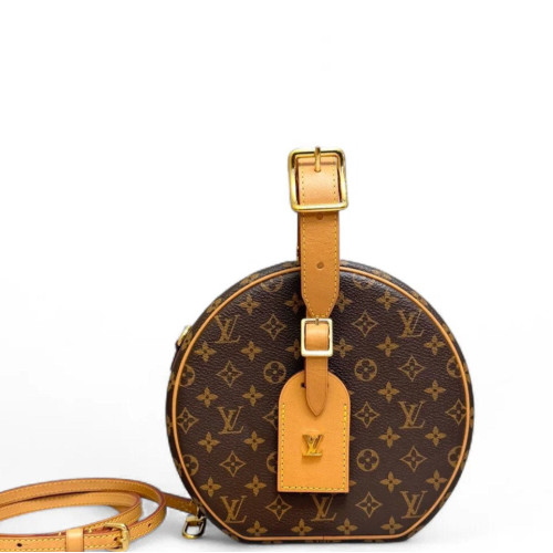 Louis Vuitton Petite Boite Chapeau Monogram Brown